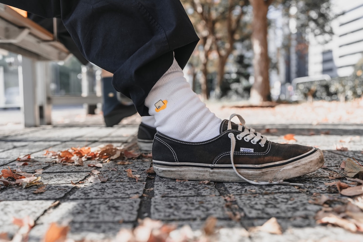 BUTTER tokyo ORIGINAL SOCKS (WHITE)