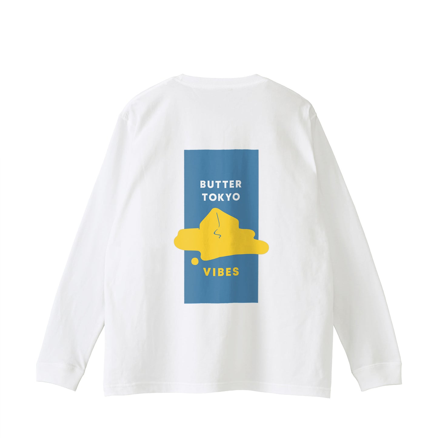 BUTTER tokyo VIBES 長袖（白）